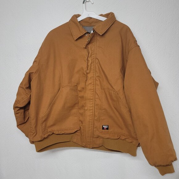 Walls FR Jacket Brown Sz 4XL - Picture 1 of 7